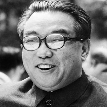 Il “Presidente Eterno” della Corea del Nord, Kim Il-sung (1912-1994).