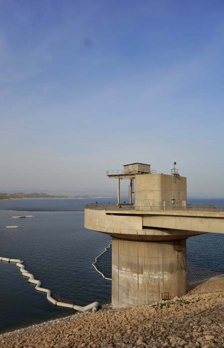 Mosul: torre di guardia della diga - Foto © Eleonora Giuliani/LiberoReporter