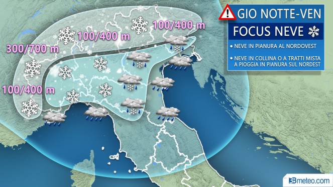 neve italia maltempo