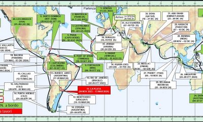 Il Vespucci continua a farci sognare. Riparte il Tour mondiale da Buenos Aires