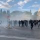 Guerriglia a Roma: scontri a manifestazione pro Palestina non autorizzata VIDEO