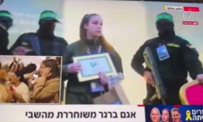 Hamas releases female soldier Agam Berger – VIDEO