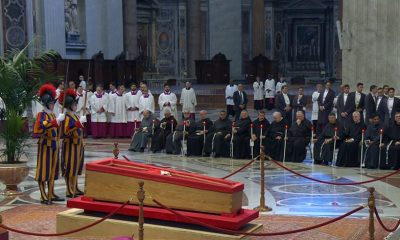 Live Video – The homage to Pope Francis continues at St. Peter’s