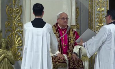 Papa Leone XIV prende possesso della Basilica di San Paolo fuori le Mura VIDEO