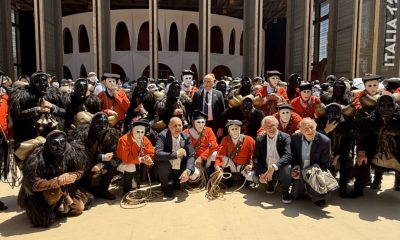 Le maschere antropologiche italiane incantano l’Expo di Osaka\