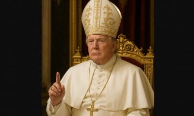 Trump and the photo as Pope: ‘Catholics liked it’, but the White House risks ridicule