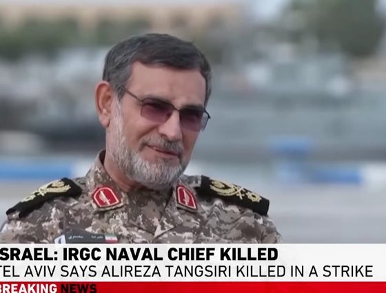 Idf, ucciso comandante Pasdaran Tangsiri: “Figura chiave Stretto di Hormuz” VIDEO