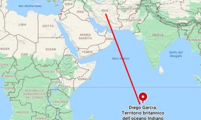 Iran lancia missili contro Diego Garcia, base Usa-Uk non colpita