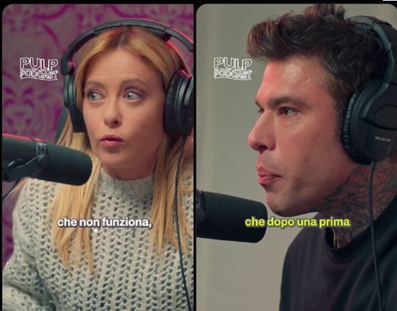 Meloni su Pulp Podcast: “Critiche su tutto, guardate prima”